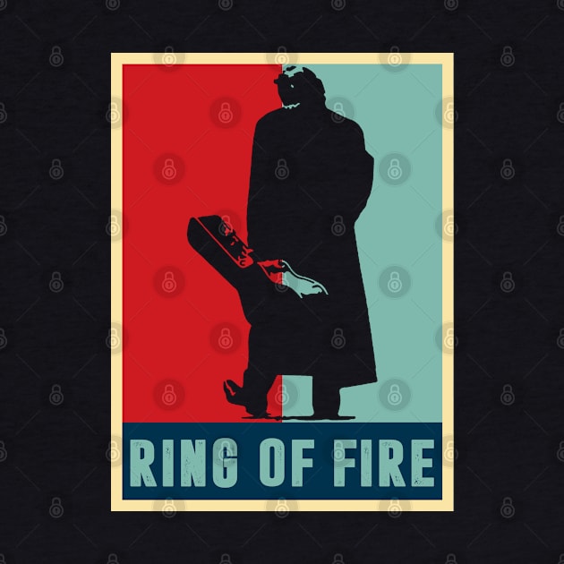 Retro Hope Style Ring of Fire by Symmetry Stunning Portrait